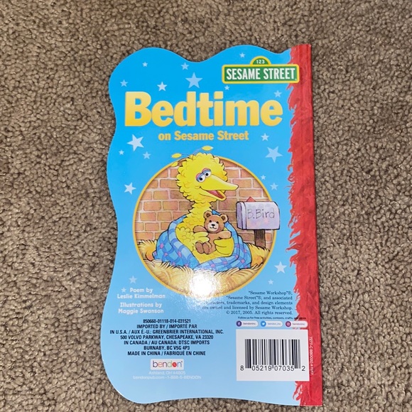 Bedtime on Sesame Street (Kids Book) - Picture 2 of 3